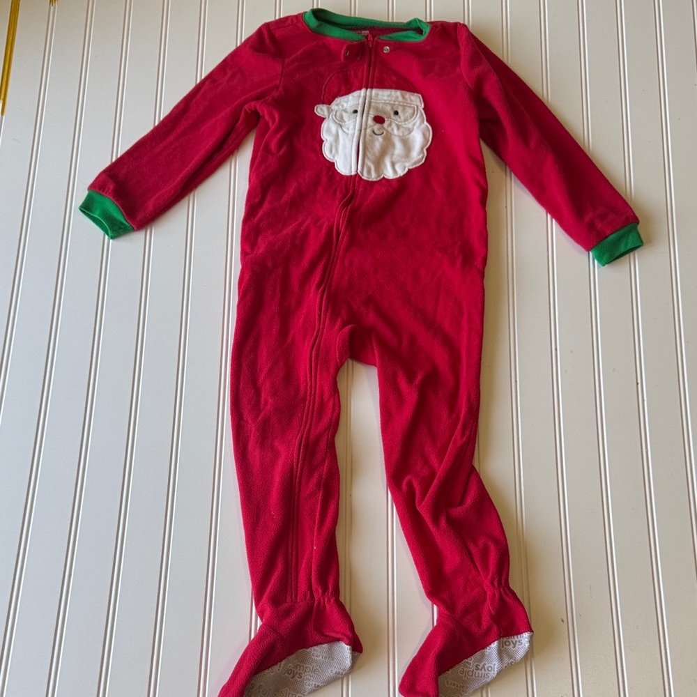 Red Santa Kids One Piece